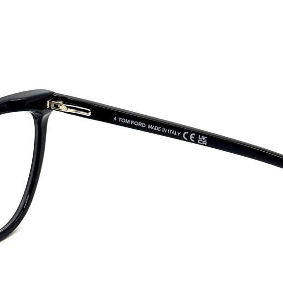 New, TOM FORD Clip-On Sunglasses/Eyeglasses TF5896-B 001 Authentic main image 3
